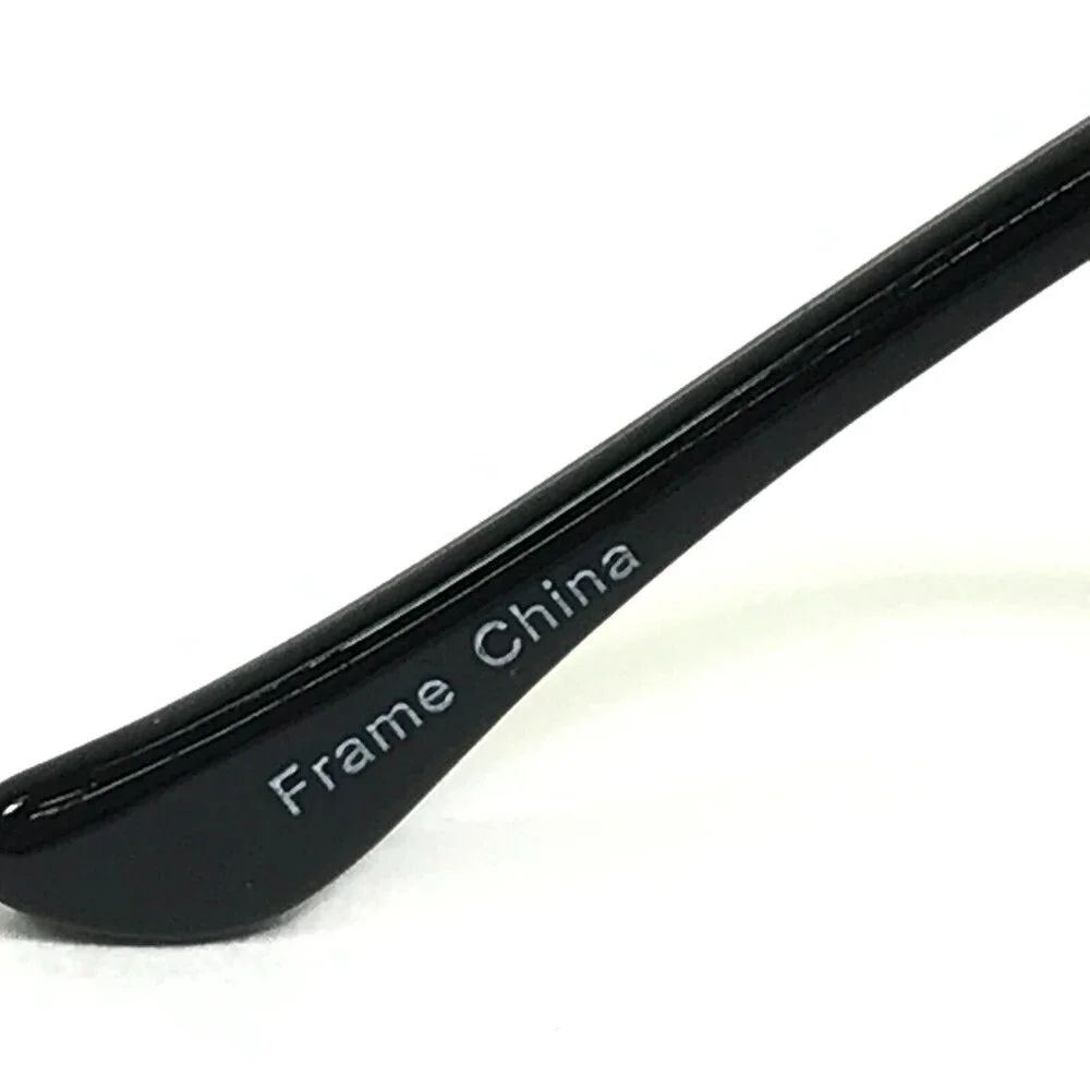 Affordable Designs Eyeglasses Frames NOAH BLACK Square Wire Rim 55-16-145